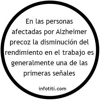Alzheimer precoz